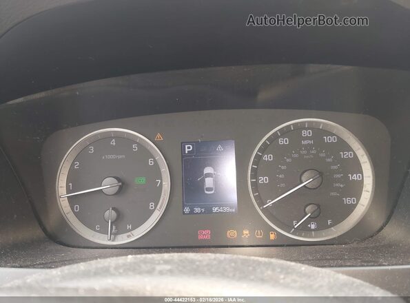 5NPE24AFXGH309367 2016 HYUNDAI SONATA White უკანა სავარძლების ხედი