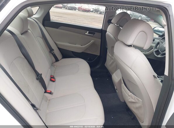 5NPE24AFXGH309367 2016 HYUNDAI SONATA White VIN კოდის სტიკერის ხედი