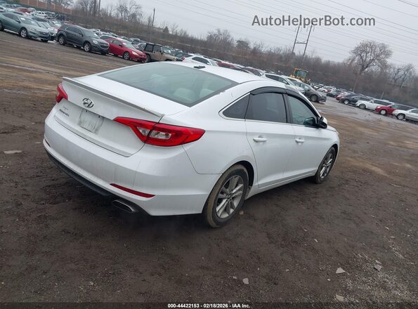 5NPE24AFXGH309367 2016 HYUNDAI SONATA White უკანა მარჯვენა