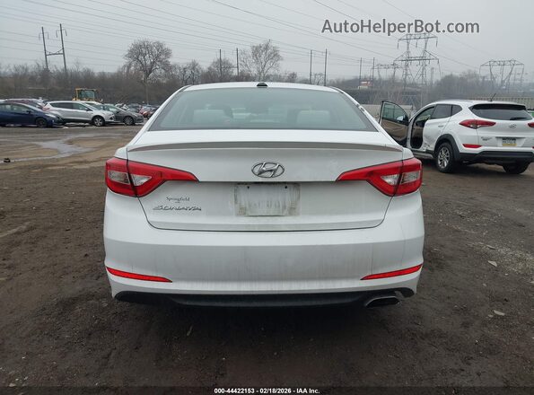 5NPE24AFXGH309367 2016 HYUNDAI SONATA White 