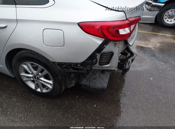 5NPE24AFXHH489158 2017 HYUNDAI SONATA Silver წინა ხედი