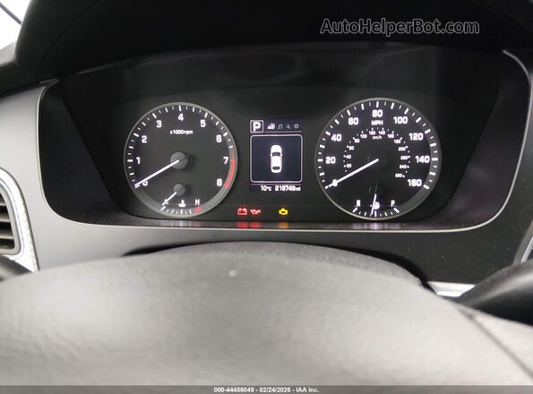 5NPE24AFXHH489158 2017 HYUNDAI SONATA Silver უკანა სავარძლების ხედი