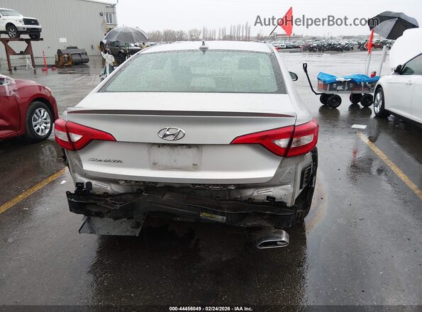 5NPE24AFXHH489158 2017 HYUNDAI SONATA Silver 