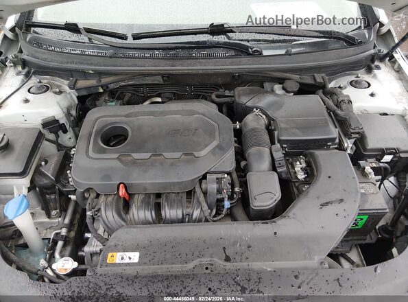 5NPE24AFXHH489158 2017 HYUNDAI SONATA Silver უკანა ხედი