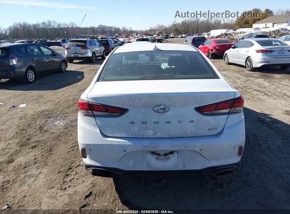 5NPE34AB6JH688983 2018 HYUNDAI SONATA White 