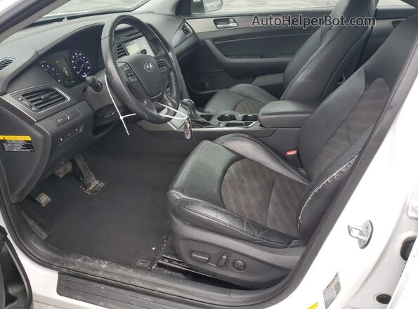5NPE34AF1GH339175 2016 HYUNDAI SONATA White Вид салону спереду