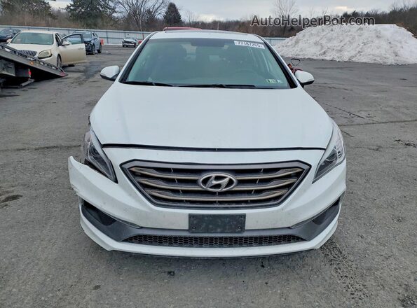5NPE34AF1GH339175 2016 HYUNDAI SONATA White Вид спереду