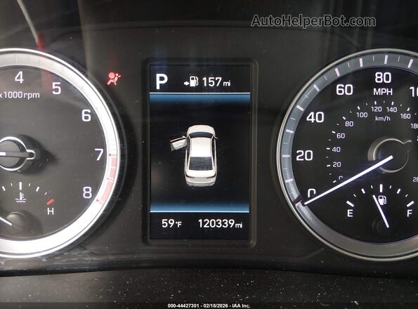 5NPE34AF2JH626919 2018 HYUNDAI SONATA Серый 