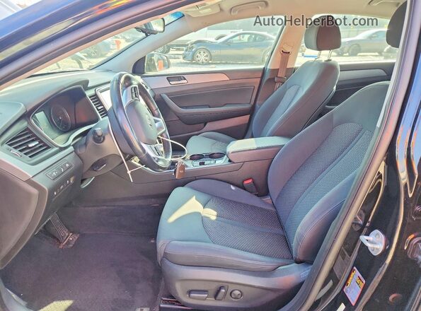 5NPE34AF2KH770648 2019 HYUNDAI SONATA Black Vista interior delantera