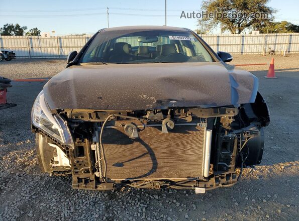 5NPE34AF3GH284941 2016 HYUNDAI SONATA Черный Вид спереди