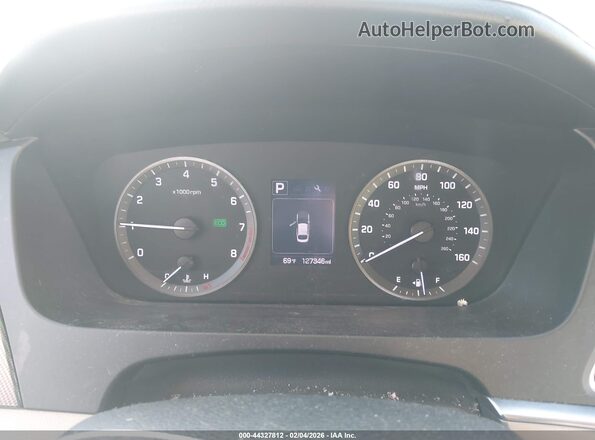 5NPE34AF3GH415110 2016 HYUNDAI SONATA Brown Вид задніх сидінь