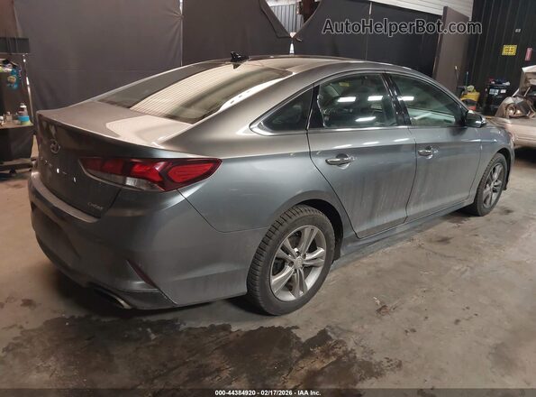 5NPE34AF3JH718329 2018 HYUNDAI SONATA Gray Rear right