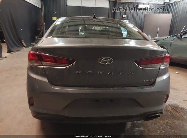 5NPE34AF3JH718329 2018 HYUNDAI SONATA Gray 
