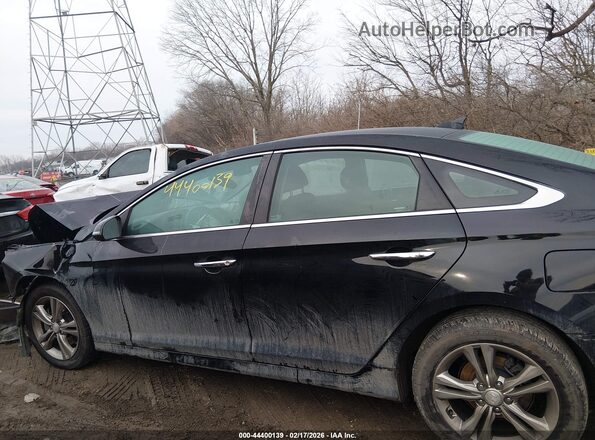 5NPE34AF3KH775857 2019 HYUNDAI SONATA Black Widok wnętrza 360 stopni