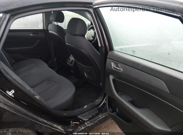 5NPE34AF3KH775857 2019 HYUNDAI SONATA Black Widok naklejki z numerem VIN