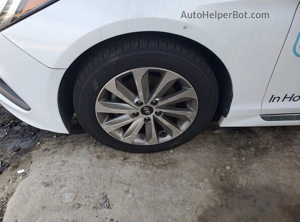 5NPE34AF4HH524273 2017 HYUNDAI SONATA Белый 
