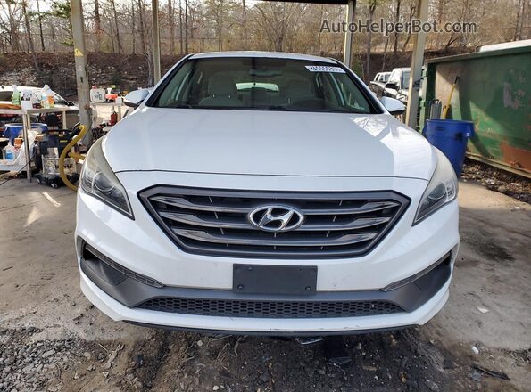5NPE34AF4HH524273 2017 HYUNDAI SONATA Белый Вид наклейки с VIN-кодом