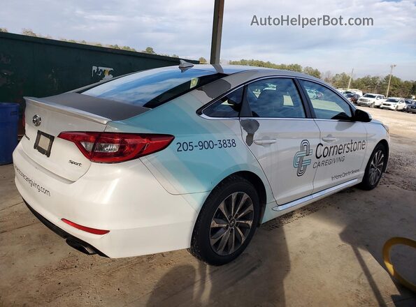 5NPE34AF4HH524273 2017 HYUNDAI SONATA Белый 