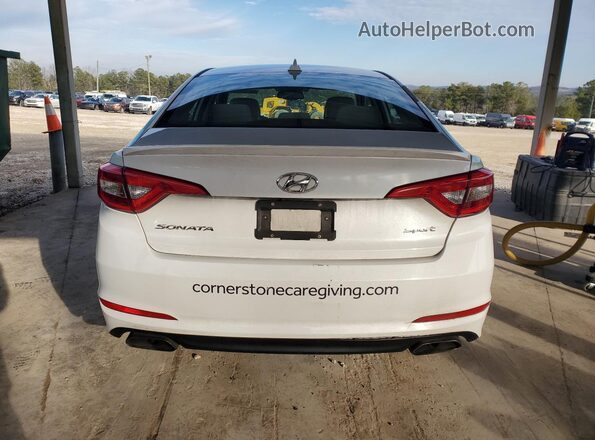 5NPE34AF4HH524273 2017 HYUNDAI SONATA Белый 