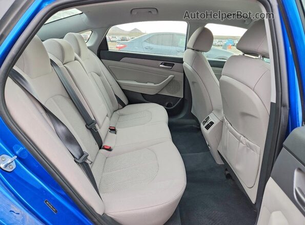 5NPE34AF4KH741815 2019 HYUNDAI SONATA Blue 