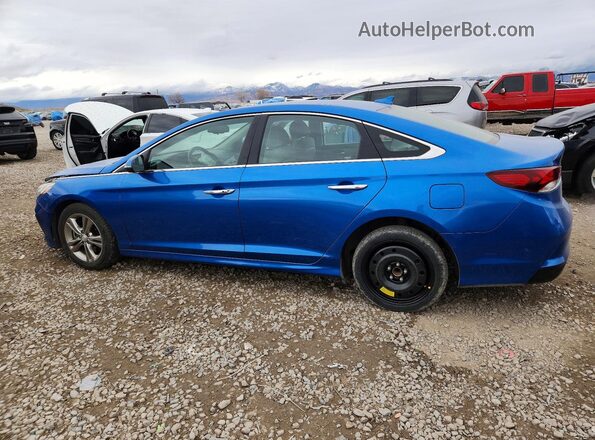 5NPE34AF4KH741815 2019 HYUNDAI SONATA Blue 
