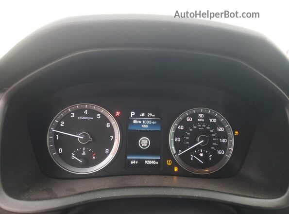 5NPE34AF4KH775382 2019 HYUNDAI SONATA Black 