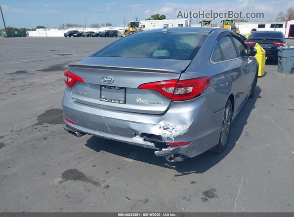 5NPE34AF5GH370851 2016 HYUNDAI SONATA Silver Trasero derecho