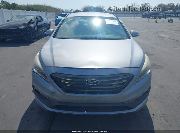 5NPE34AF5GH370851 2016 HYUNDAI SONATA Silver Vista del cuadro de instrumentos