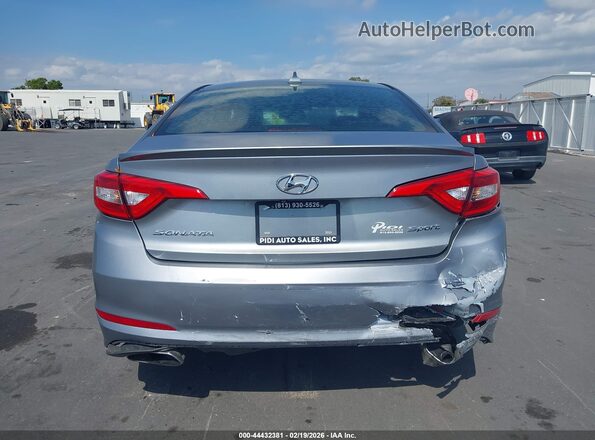 5NPE34AF5GH370851 2016 HYUNDAI SONATA Silver 