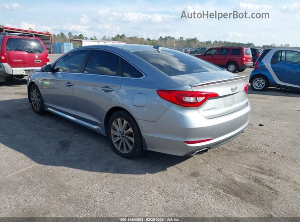 5NPE34AF5GH410118 2016 HYUNDAI SONATA Серебряный Задняя левая четверть