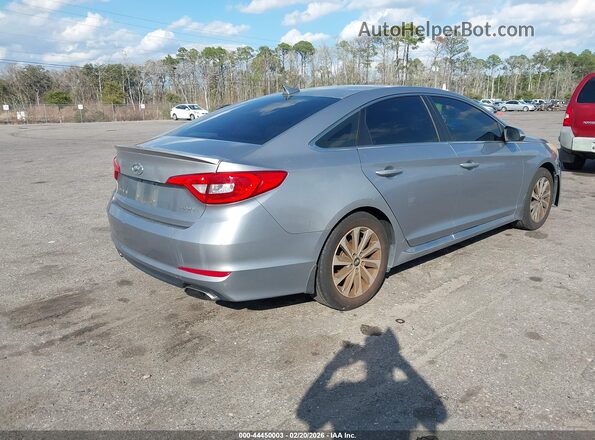 5NPE34AF5GH410118 2016 HYUNDAI SONATA Серебряный Задняя правая четверть