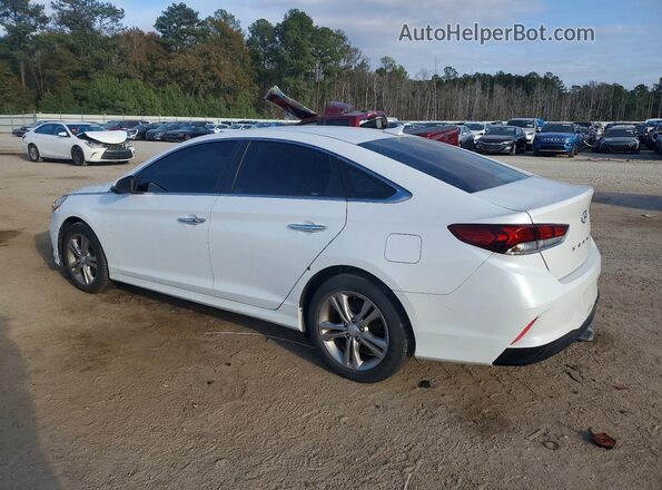 5NPE34AF5KH819793 2019 HYUNDAI SONATA White Trasero izquierdo