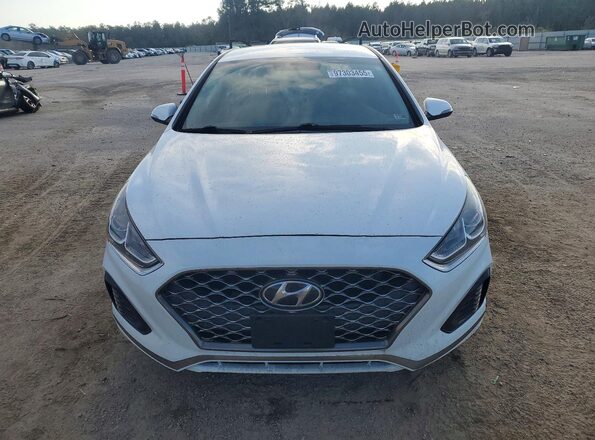 5NPE34AF5KH819793 2019 HYUNDAI SONATA White Vista frontal