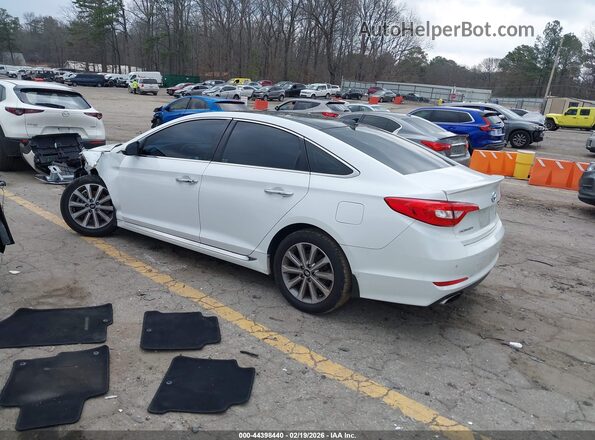 5NPE34AF6GH305894 2016 HYUNDAI SONATA White Задня ліва чверть
