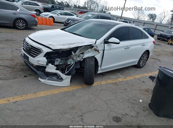 5NPE34AF6GH305894 2016 HYUNDAI SONATA White Передня ліва чверть