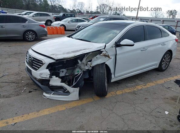 5NPE34AF6GH305894 2016 HYUNDAI SONATA White Вид спереду