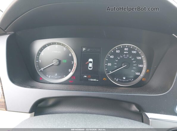 5NPE34AF6GH305894 2016 HYUNDAI SONATA White Вид задніх сидінь