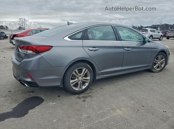 5NPE34AF6JH675105 2018 HYUNDAI SONATA Gray 