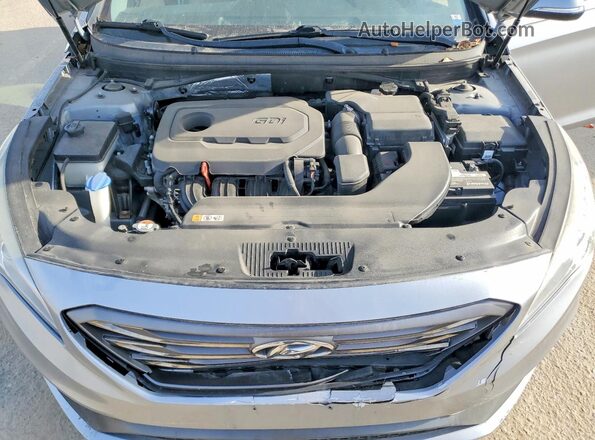 5NPE34AF8GH264328 2016 HYUNDAI SONATA Gray Vista interior trasera