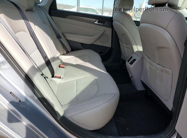 5NPE34AF8GH340694 2016 HYUNDAI SONATA Silver Вид задніх сидінь