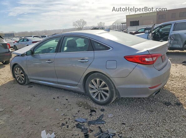 5NPE34AF8GH340694 2016 HYUNDAI SONATA Silver Задня ліва чверть