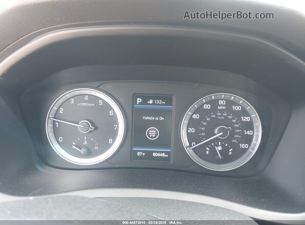 5NPE34AF9JH712891 2018 HYUNDAI SONATA Черный Вид задних сидений