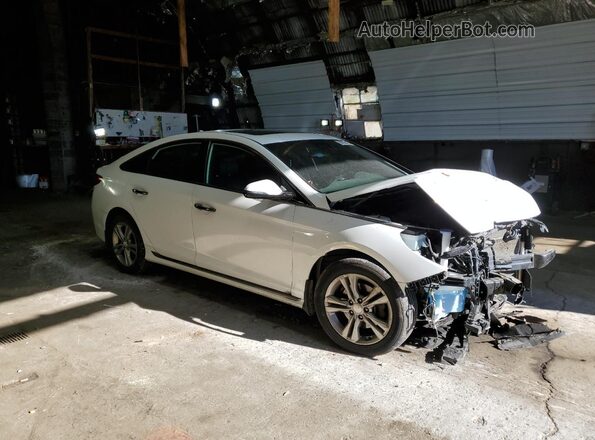 5NPE34AF9JH722515 2018 HYUNDAI SONATA White 