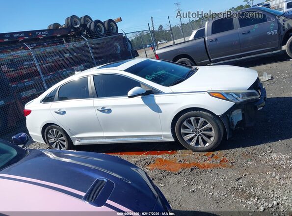 5NPE34AFXHH512273 2017 HYUNDAI SONATA White 