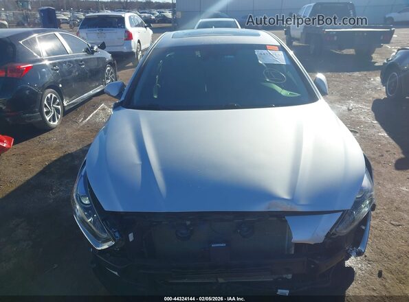 5NPE34AFXJH704668 2018 HYUNDAI SONATA Silver უკანა სალონის ხედი