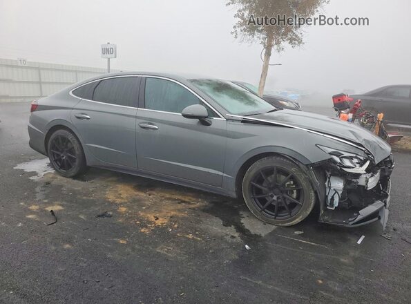 5NPEF4JA5LH040326 2020 HYUNDAI SONATA Charcoal Przód prawy