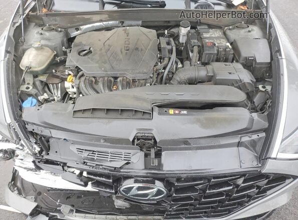 5NPEF4JA5LH040326 2020 HYUNDAI SONATA Charcoal Widok wnętrza z tyłu