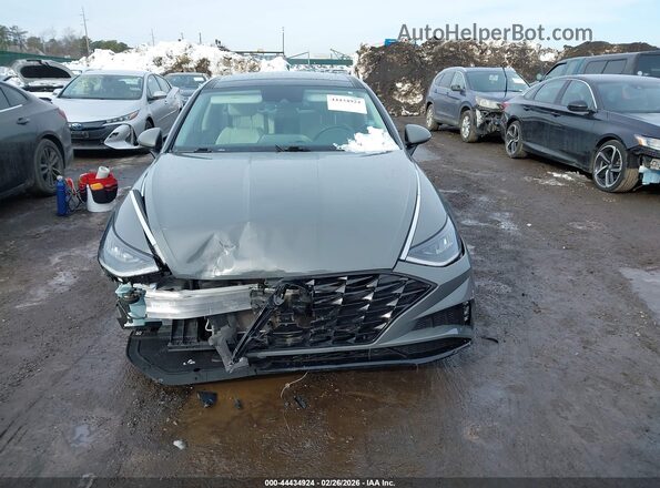 5NPEF4JAXLH016930 2020 HYUNDAI SONATA Gray Vista interior trasera