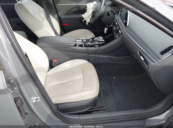 5NPEF4JAXLH016930 2020 HYUNDAI SONATA Gray Vista interior delantera