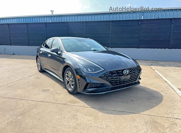 5NPEF4JAXLH028138 2020 HYUNDAI SONATA Gray უკანა მარცხენა